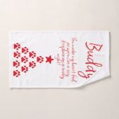 DOG TOWEL ハンドタオル (ハンドタオル)