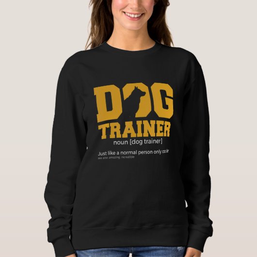 Dog Trainer スウェットシャツ (正面)