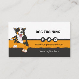 Dog Trainer Business Card 名刺