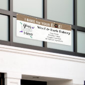 Dog Treat Business Home Suppliesの開始 横断幕 (ビルの外側)