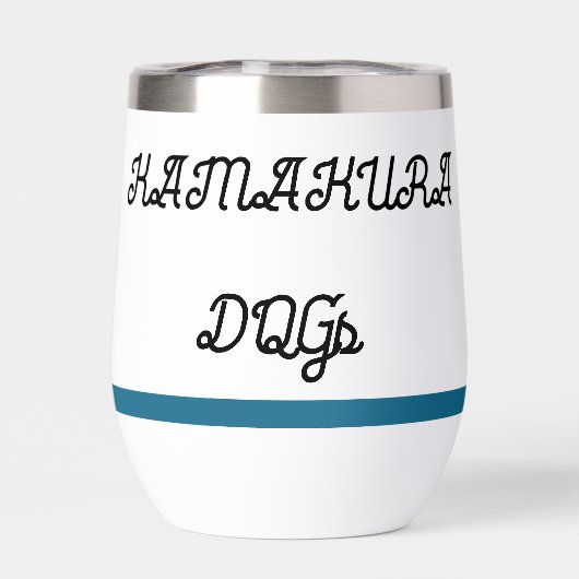 dog tumbler (背面)