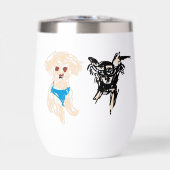 dog tumbler (正面)