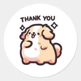 Dog - Vielen Dank ラウンドシール