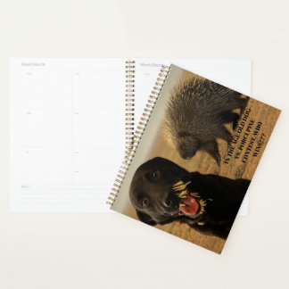 Dog vs. Porcupine Notebook プランナー手帳