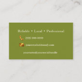 Dog Walker  Business Card 名刺 (裏面)