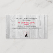 Dog walker / Pet Care Sitting 名刺 (裏面)