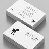 Dog Walker Pet Sitter Groomer | Custom Pet Care 名刺