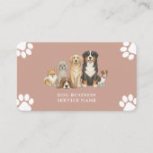 Dog Walker Pet Sitting Business  名刺 (正面)