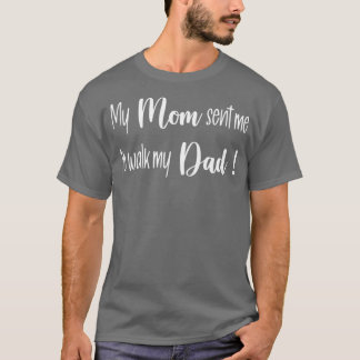 Dog Walking, Dog Mom, Dog Dad, Funny  Tシャツ