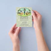 Dog Walking Pet Sitting Custom チラシ (手)