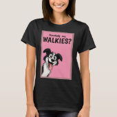 Dog Walking  Tシャツ (正面)