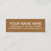 DOG WALKSお客様の感謝モダン（正方形） ロイヤリティカード (裏面)