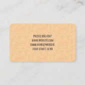 Dog Wash Shower Grooming | Animal Care 名刺 (裏面)