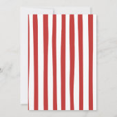 Dog Winter Holiday Party Invitation 招待状 (裏面)