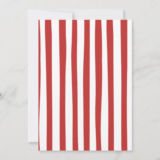 Dog Winter Holiday Party Invitation 招待状 (裏面)