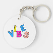 Dog with ice cream キーホルダー (裏面)