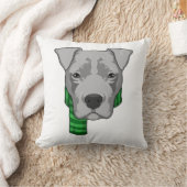 Dog with Scarf クッション (ブランケット)