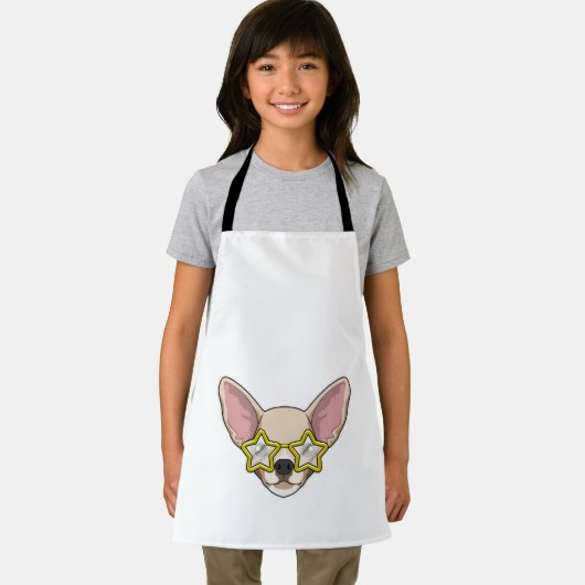 Dog with Sunglasses エプロン (インサイチュ)
