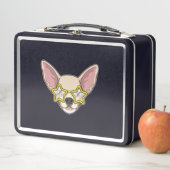 Dog with Sunglasses メタルランチボックス (インサイチュ)