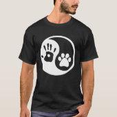 Dog Yin Yang Tシャツ (正面)