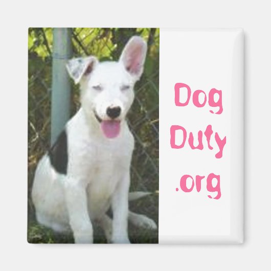 DogDuty.org マグネット (正面)