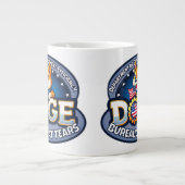 DOGE官僚の涙ジャンボマグ ジャンボコーヒーマグカップ (正面)