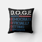 DOGE政府効率局 クッション (裏面)