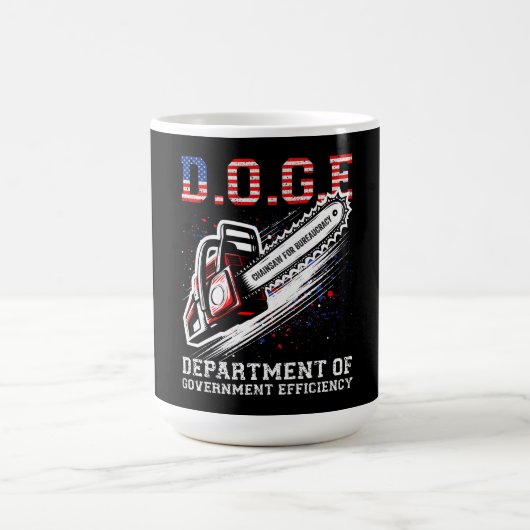 DOGE政府効率局 コーヒーマグカップ (中央)