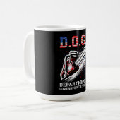 DOGE政府効率局 コーヒーマグカップ (正面左)