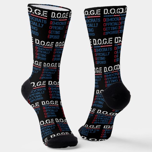 DOGE政府効率局 ソックス (傾斜あり)
