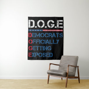 DOGE政府効率局 タペストリー