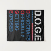 DOGE政府効率局 タペストリー (正面(横))