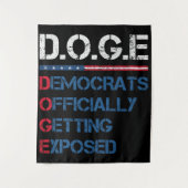 DOGE政府効率局 タペストリー (正面)