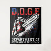 DOGE政府効率局 タペストリー (正面)