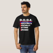 DOGE民主党が公式にTシャツのエクスポストを取得 Tシャツ (正面フル)
