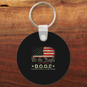 Doge民主党員がトランプを暴露 20 キーホルダー (正面)