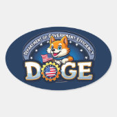 DOGE省政府効率局 楕円形シール (正面)