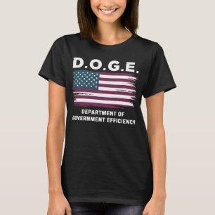 DOGE省政府効率局 Tシャツ