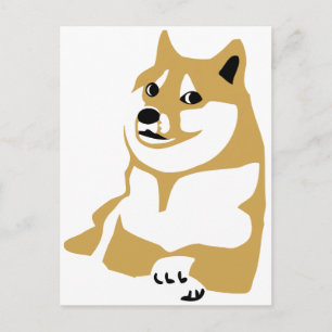 Doge – インターネットミーム ポストカード