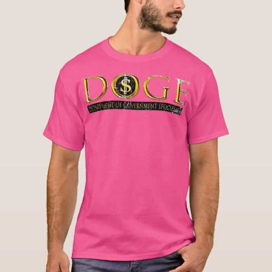 DOGE 政府効率化部門 Tシャツ (正面)