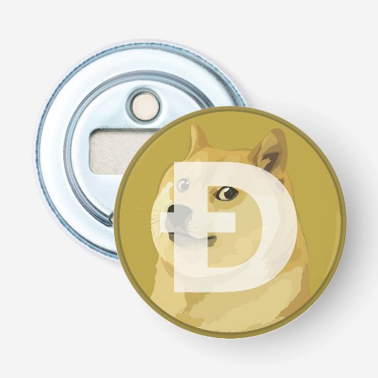 Doge Coin(DOGE) 栓抜き (正面)