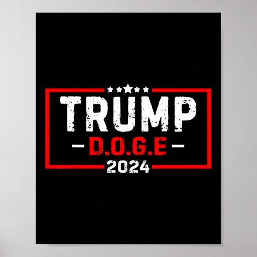 Doge D.o.e.政府効率部門2 ポスター (正面)