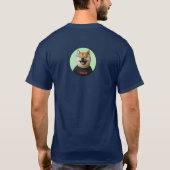 Doge DogをDOGEガイとして Tシャツ (裏面)