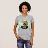 Doge DogをDOGEガイとして Tシャツ (正面フル)