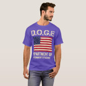 DOGE DOGE省政府効率局 Tシャツ (正面フル)
