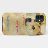 Doge iphone case Case-Mate iPhoneケース (裏面(横))