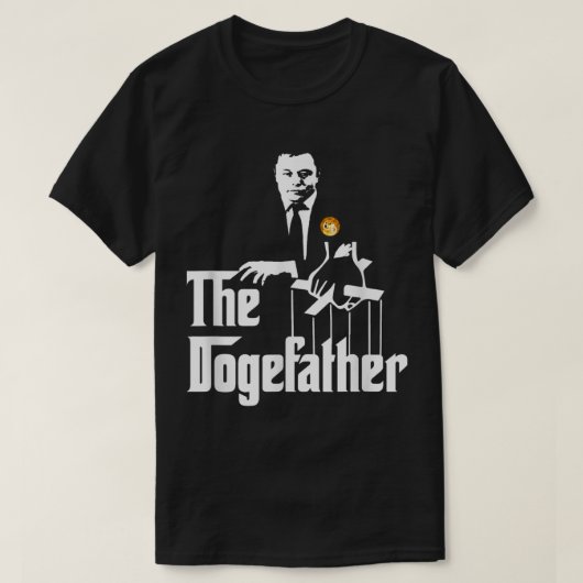 Doge Meme Crypto Boss Parody Design Tシャツ (デザイン正面)