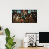 Doge Mocenigo – ジャコポティントレットファインアートポスター ポスター (ホームオフィス)