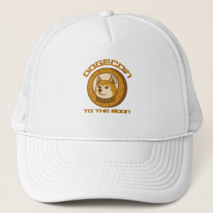 Doge to the Moon柴犬Crypto キャップ