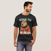 DOGE to the Moon Tシャツ (正面フル)